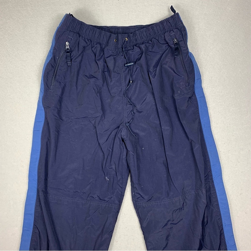 Polo Sport Ralph Lauren Track Pants Mens XL Navy Blue Mesh Lined Windbreaker